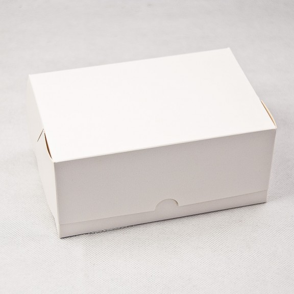 фото Коробка-контейнер картон 180*120*80 Біла