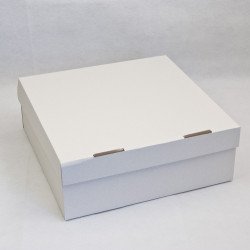 Коробка для торту, пирога, тістечок і чізкейку 300*300*110 гофрокартон