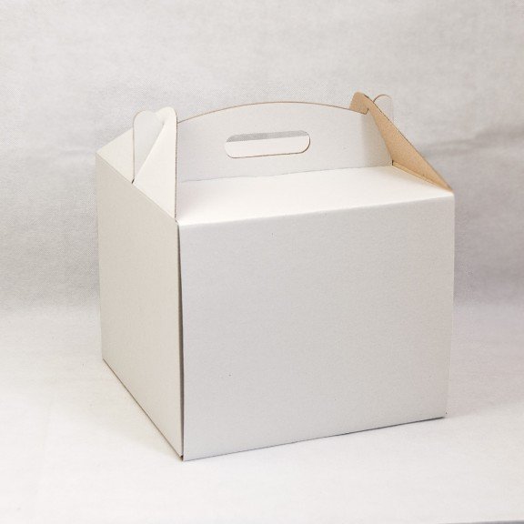 фото Коробка для торту 400*400*300 БІЛА