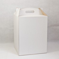 Коробка для торту 300*300*400  Біла