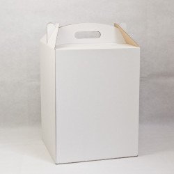 Коробка для торту 300*300*400  Біла