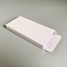 Коробка під плитку шоколаду 160*80*15 біла