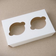 Коробка-контейнер для десертів і капкейків 180*120*80 Коали