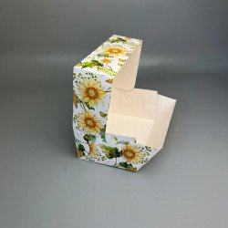 Коробка-контейнер для десертів і капкейків 180*120*80 Сонях