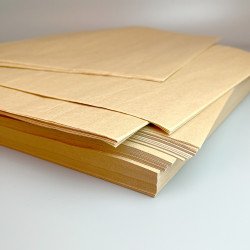 Крафт-папір у листах бурий/ підложка під піцу 300*300 (100шт)