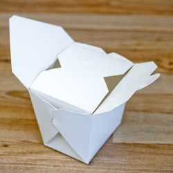 Коробка для лапші 90*75*60 Біла 500/300г 