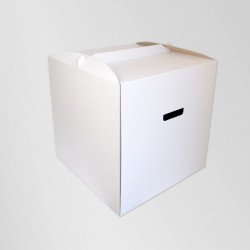 Коробка для торту чи караваю 450*450*450 Біла