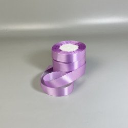 Стрічка атласна Бузкова, 2,5 см, 33 м