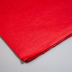 Папірусний папір Тішью Червоний, 50*75 см (10 шт)