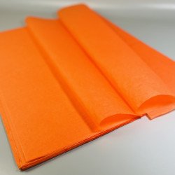 Папірусний папір Тішью Помаранч, 50*70 см (10 шт)
