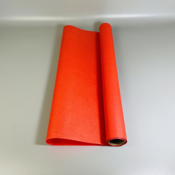 фото Папір тішью в рулоні Червоний, 50 см*14 м