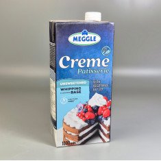 Рослинні вершки Крем Патіссері Несолодкі (без цукру) Упаковка 1 літр