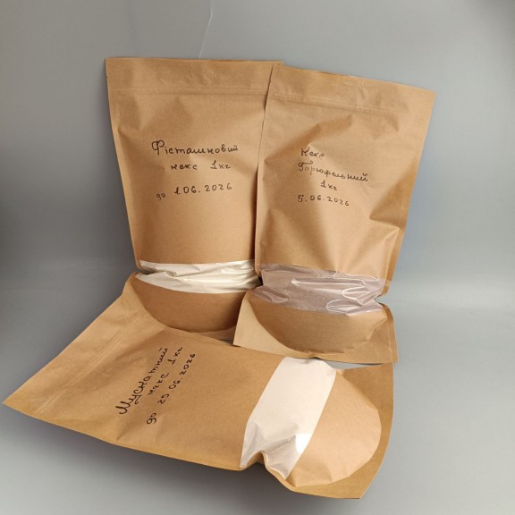 фото Набір суміш для випічки + коробка 255*180*90 для 6 кексів з вікном червона