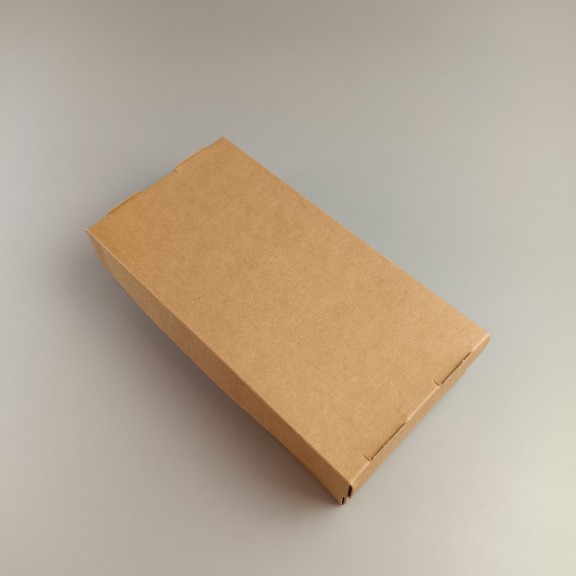 фото Коробка для суші та ролів 150*100*50 мм Крафт з внутрішньою ламінацією