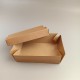 фото Коробка для суші та ролів 200*100*50 мм Крафт з внутрішньою ламінацією