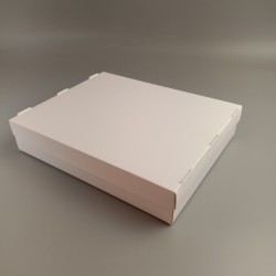 Коробка для больших наборов суши белая 250*200*50 мм