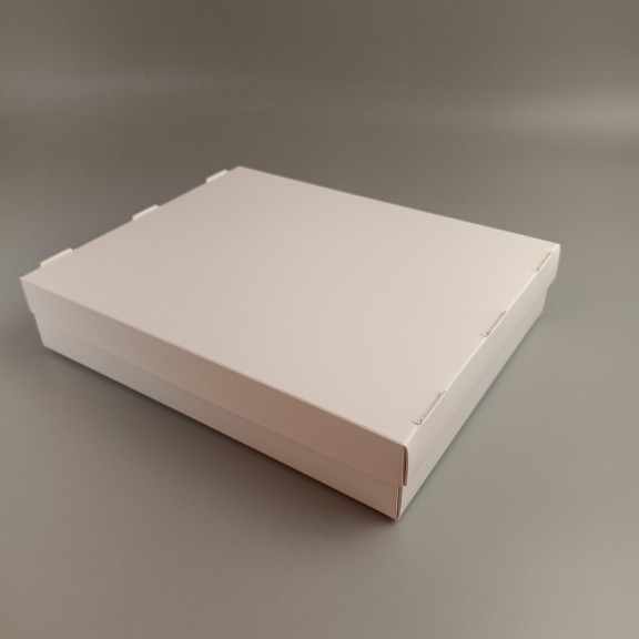 фото Коробка для великих сетів суші біла 250*200*50 мм