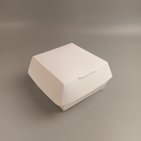фото Коробка для бургера Біла  120*120*90 мм