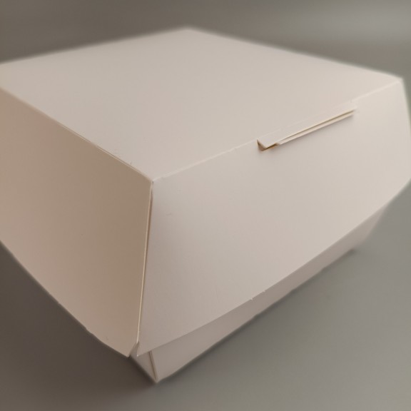 фото Коробка для бургера Біла  120*120*90 мм