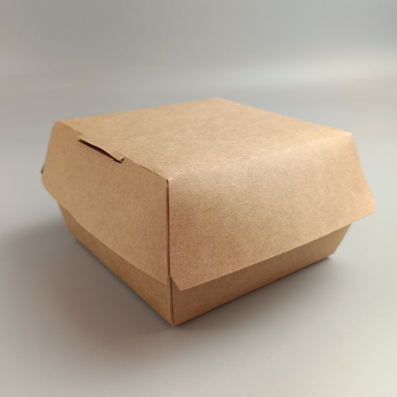 фото Коробка для бургера Крафт  120*120*90 мм