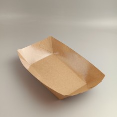 Тарілка-човник Крафт 205*125*55 мм (1000 мл)