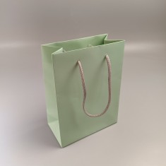 Пакет паперовий Зелений  200*150*80 мм, 200 г/м²