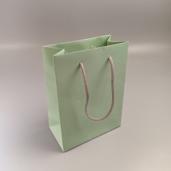 Пакет паперовий Зелений  200*150*80 мм, 200 г/м²