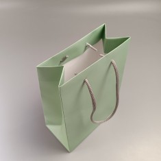 Пакет паперовий Зелений  200*150*80 мм, 200 г/м²