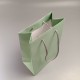фото Пакет паперовий Зелений  200*150*80 мм, 200 г/м²