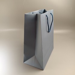 Пакет паперовий Блакитний 320*260*140 мм, 200 г/м²