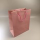 фото Пакет паперовий Рожевий 320*260*140 мм, 200 г/м²