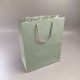 фото Пакет паперовий Світло-зелений 320*260*140 мм, 200 г/м²