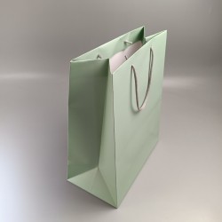 Пакет паперовий Світло-зелений 320*260*140 мм, 200 г/м²