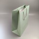 фото Пакет паперовий Світло-зелений 320*260*140 мм, 200 г/м²