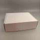 фото Подарункова коробка Біла з ламінованого картону 300*240*90 мм